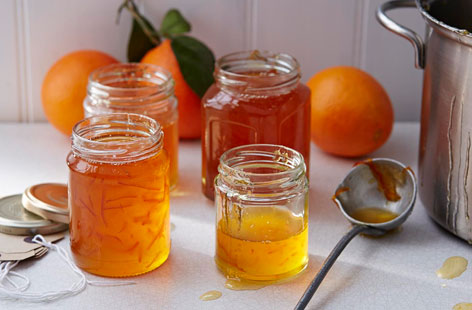 Spread some brightly coloured seasonal Seville orange marmalade on toast for a deliciously fruity breakfast treat