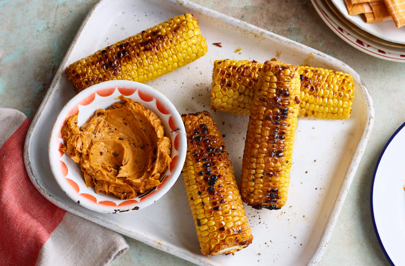 Chipotle corn on the cob