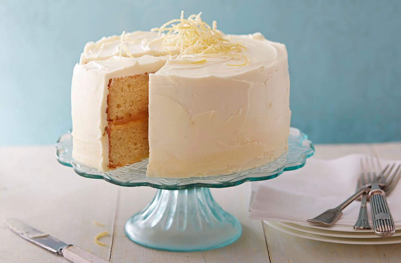 Lemon celebration cake recipe