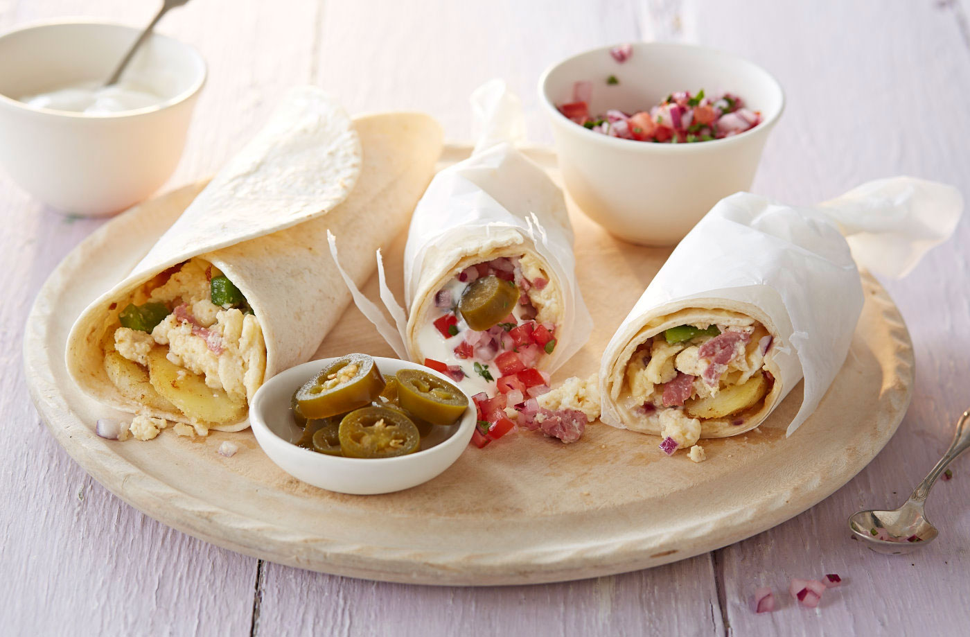 Breakfast burrito recipe