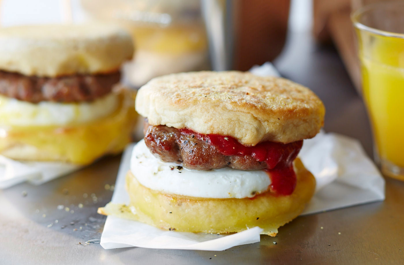 Sausage and egg muffins recipe