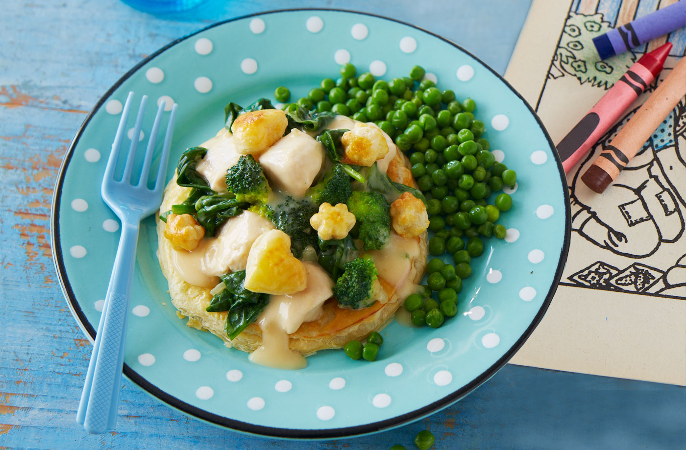 Easy-peasy chicken puff pies recipe