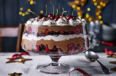 How to make a Black Forest trifle