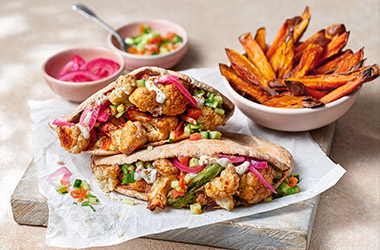 Cauliflower shawarma, 'broken lasagne', pakora burgers...