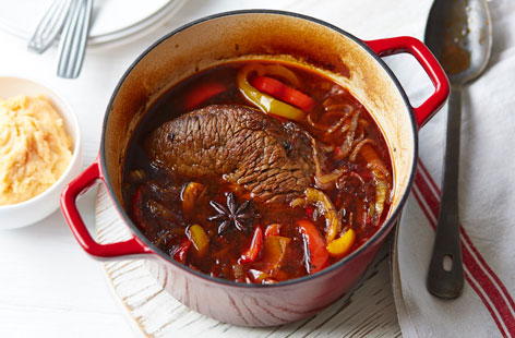 This all-star spicy pot roast is the ultimate winter warmer and it couldn't be easier to make