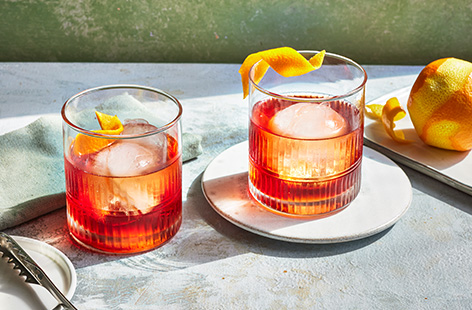 A simple but delicious classic 3 part cocktail recipe made with gin, vermouth and Campari. Bitter but balanced, plus it’s easy to increase the serves making this the perfect cocktail for entertaining.