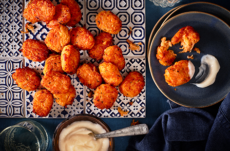 Impress your guests with a plateful of moreish Christmas canapés. 