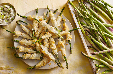 Spring is the season for asparagus, they have a distinct grassy flavour and woody ends which can be snapped off and used for stock.