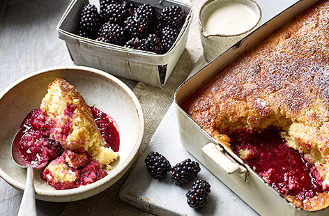 Bursting with natural juices, blackberries are the perfect seasonal fruit to use when it comes to dessert time