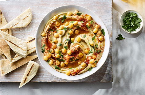 We all love a bowl of houmous for dipping or spreading during summer, but this houmous is like no other