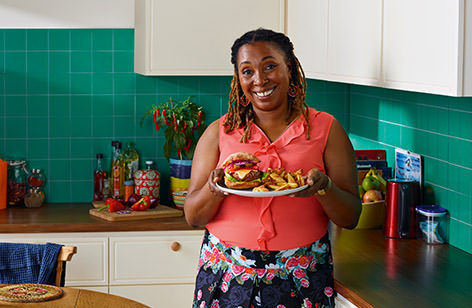 Dee's 'fingers crossed' paprika burgers