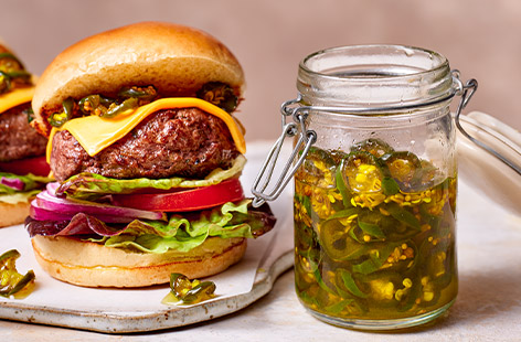 Sweet, hot and totally addictive – this spicy treat has the nickname cowboy candy! Use on cheese on toast, to top pizzas, burgers or hot dogs, or serve with a cheeseboard.