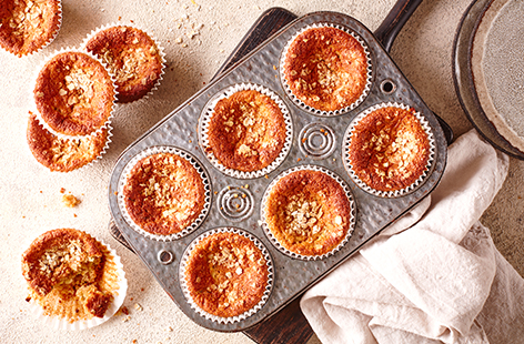 Delicious, healthy and super easy to make, these wholemeal muffins come out wonderfully moist, thanks to the addition of courgettes.