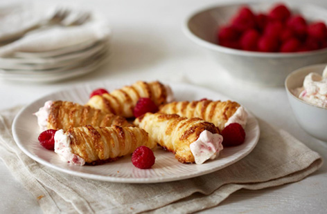 These impressive teatime treats are surprisingly easy to make and would look amazing as part of a celebratory afternoon tea
