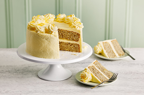 A Mother's Day cake that is brimming with sweetness, tanginess and instantly recognisable Earl Grey tea