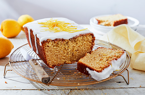 Our super light, fluffy and absolutely moreish lemon pound cake recipe is made with fresh lemons for extra zing and vanilla bean extract for sweetness