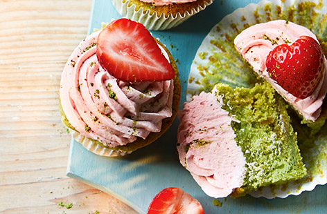These vibrant cupcakes have a matcha-flavoured green sponge and are topped with pink buttercream making for a fun bake. For André Oldfield, baking has always been a way for him to bring people together. In 2016, he started Worcestershire Pride and bakes these colourful cupcakes to celebrate.
