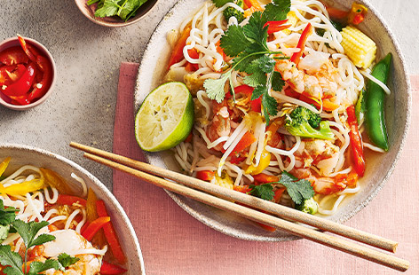 Prep your working day lunch ahead of time with these easy, no-cook noodles. Simply add boiling water and tuck in when ready.
