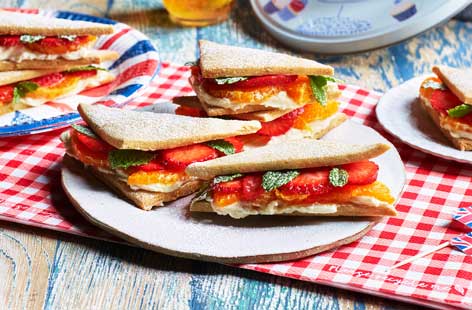 If there was ever a sweet treat for the British summer, this would be it