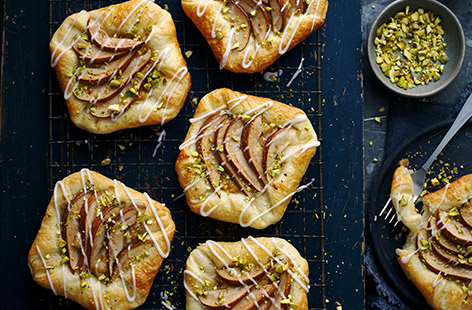 These sweet and flaky danish pastries from Derek Sarno are the perfect weekend bake