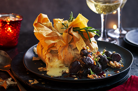 Get cheesy this festive season with this ooey, gooey Camembert dish that's perfect for sharing