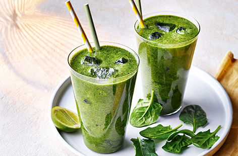 Jump-start your day with this vibrant and energising super-green smoothie, jam-packed with nutrients and flavour.