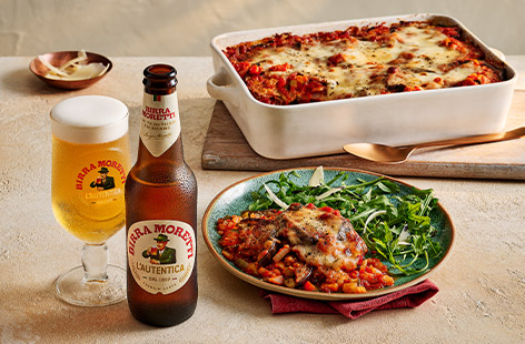 This aubergine parmigiana recipe makes a great meat-free alternative to lasagne. 