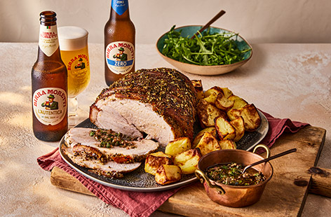 Slow-roasted until mouthwateringly tender and rubbed in a blend of fragrant herbs, this Italian-inspired pork is perfect for elevating your classic Sunday roast.