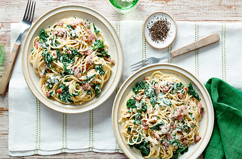 Whip up this speedy spaghetti dish in under 15 minutes