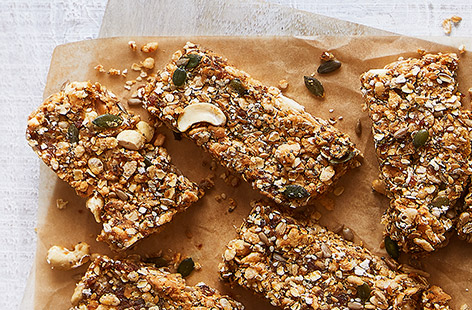 These crunchy little bites are great to grab and go on a busy morning