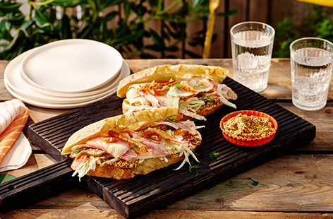 Turn Sunday's pork roast into Monday's lunch with this quick and easy sandwich recipe made with roast pork and a fresh apple and fennel slaw.