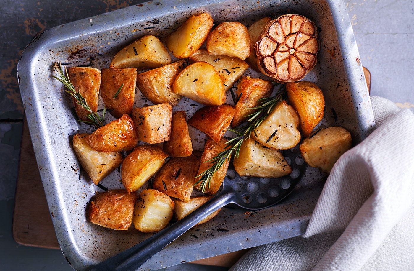 Speedy roast potatoes recipe