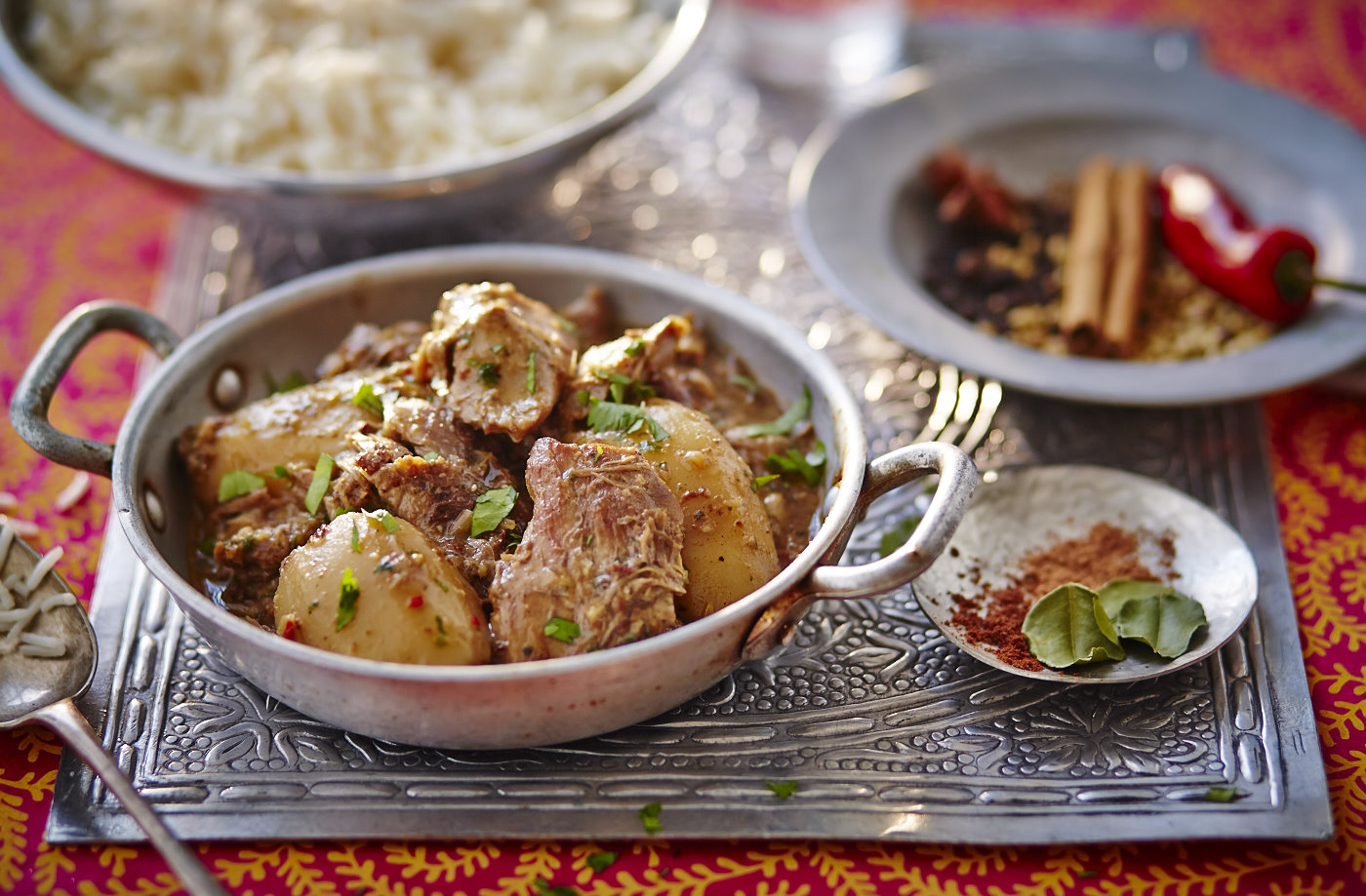 Slow-cooker duck and potato massaman curry recipe