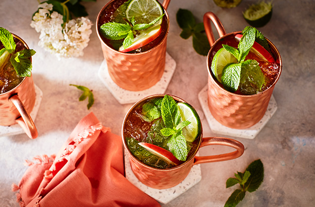 Apple Moscow mule