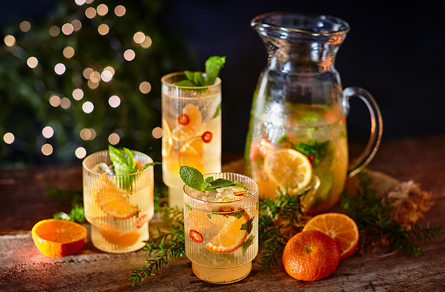 Honeyed clementine and chilli smash