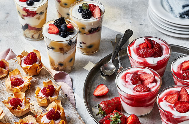 Delicious desserts