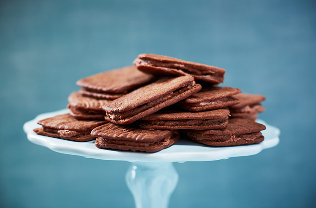 Chocolate bourbons