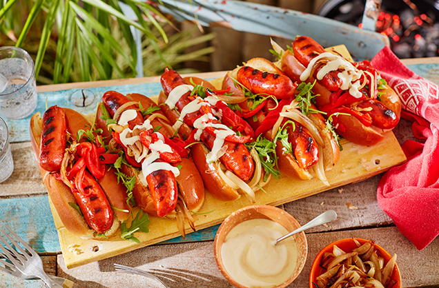 Spicy hot dogs