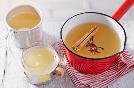 Wonderfully zesty, this seasonal spiced apple and ginger ale is perfect for warming your hands on cold nights