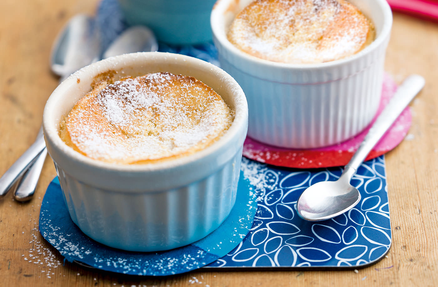 Baked lemon puddings recipe