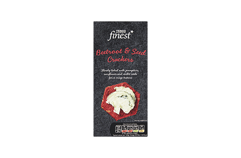 Tesco Finest Beetroot And Seed Crackers
