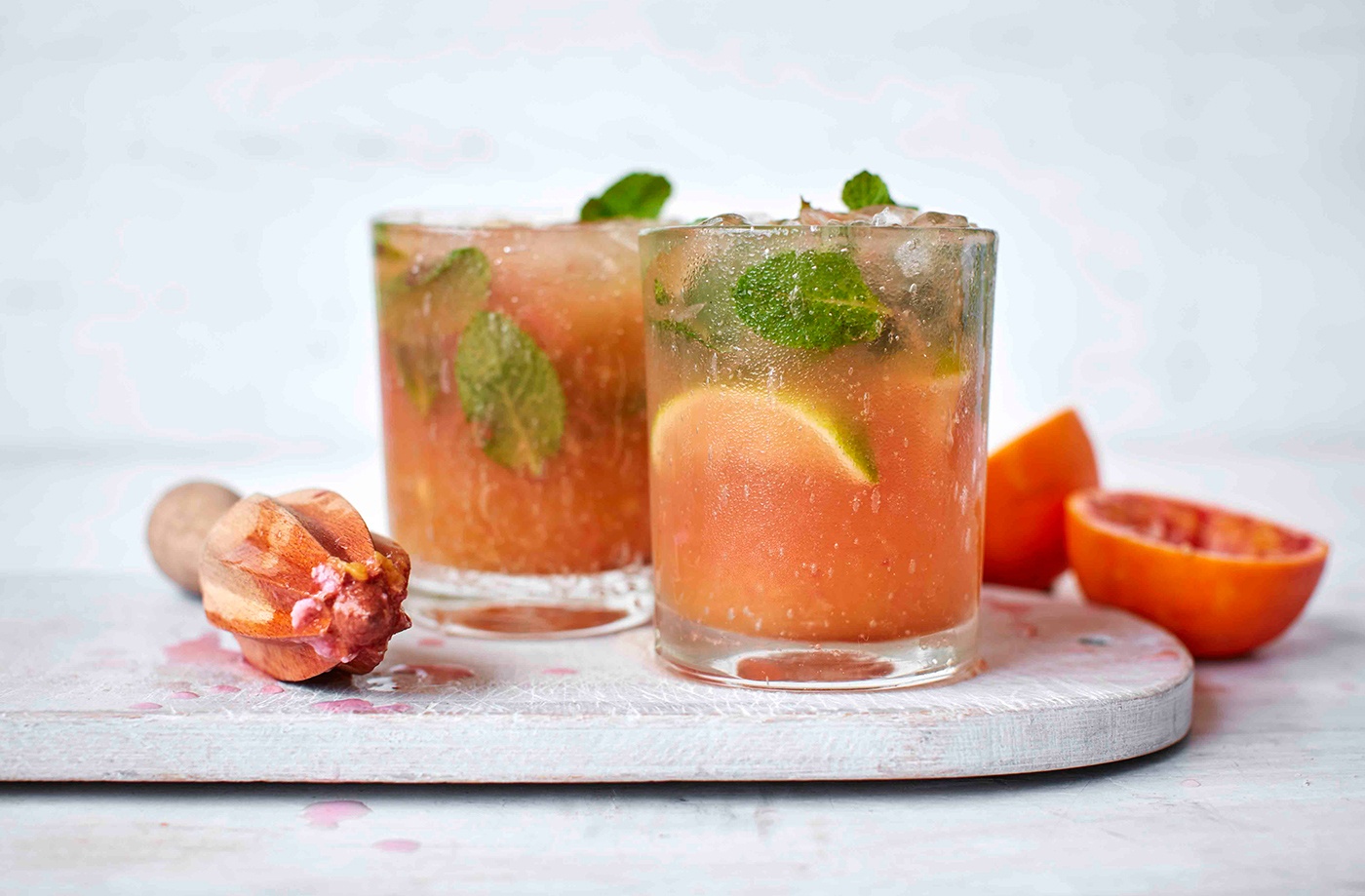 Blood orange mojito recipe