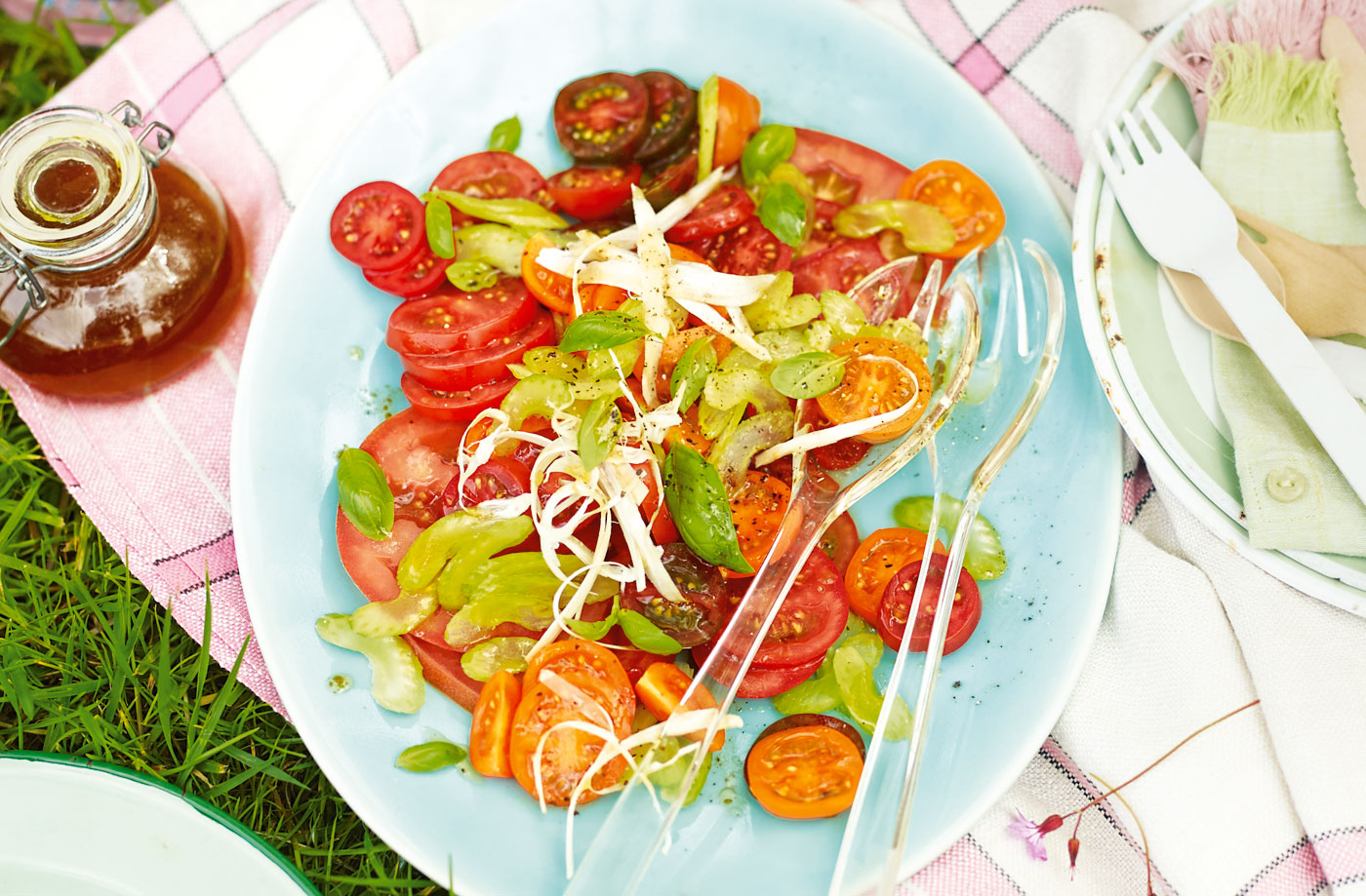 Bloody Mary tomato salad recipe