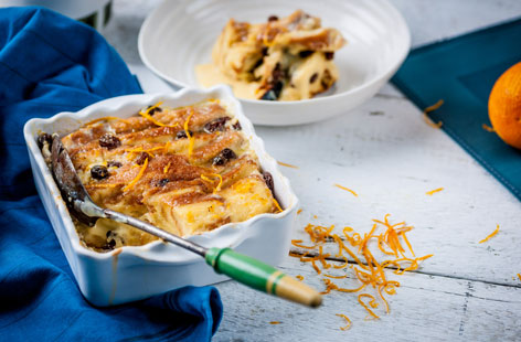 An alternative to the classic bread and butter pudding with this dish. 