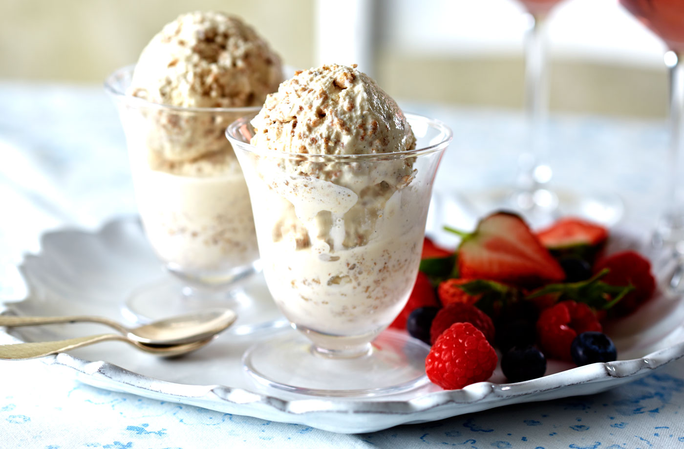 Easy brown bread ice cream recipe