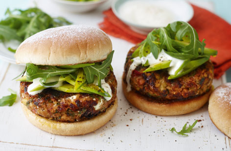 This flavour-filled vegetarian burger makes for a delightful dish that will fuel the whole family