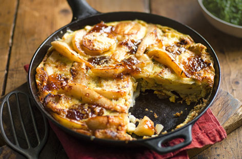 This Italian take on an omelette is ready in just over half an hour and will surely satisfy everyone's stomachs