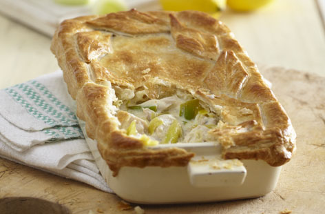 This classic chicken, leek and lemon pie recipe is simple to follow and super satisying to eat. Baked until puffed and golden, it's a dish with a zesty citrus kick that you'll be coming back to time and time again.
