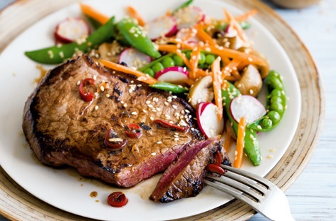 A marinade bursting with flavour really packs a punch and makes this steak something to savour