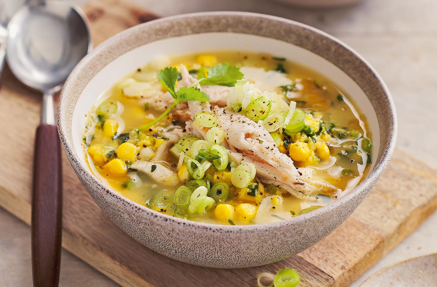 Chinese chicken and sweetcorn soup recipe